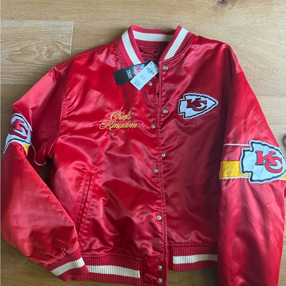 Abercrombie & Fitch Red Chiefs Cropped Jacket size small